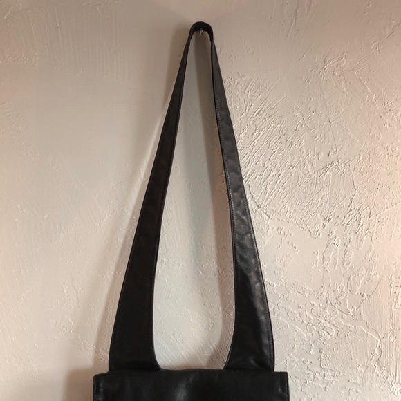 Rudsak✨Black Leather Messenger Bag - Picture 3 of 12